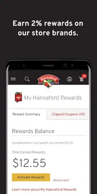 Hannaford android App screenshot 1